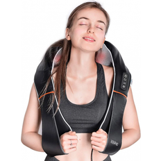 CONQUECO Shiatsu Neck Massager: Neck and Back Massager with Heat