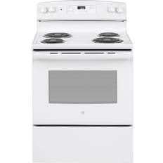 Freestanding electric cooker GE 30" White