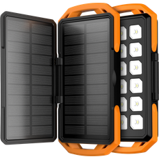 Batteries & Chargers ToughTested Dual-Solar Switchback Power Bank