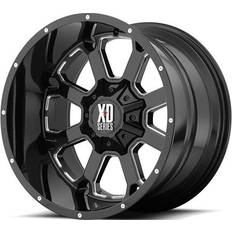 Series Milled Gloss Black XD825 Buck Wheel XD82521035324N