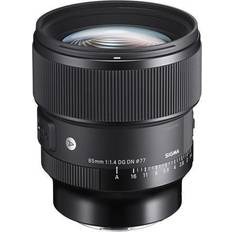 SIGMA Sony E (NEX) Camera Lenses SIGMA 85mm f/1.4 DG DN Art Lens for Sony E + 64GB SD Card