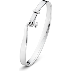 Diamanter Armbånd Georg Jensen Torun Bracelet - Silver/Diamonds
