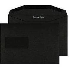 Creative Wallet Gummed Jet Black Window 120GM BX500 C5 162X235 Box of 500