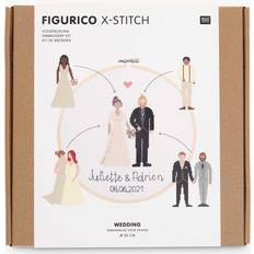 Rico Design Wedding Cross Stitch Kit