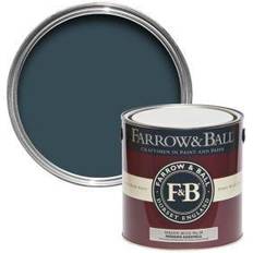 Farrow & Ball and Modern Eggshell Hague Metallfarbe, Holzfarbe Blau