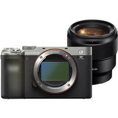 Sony a7C Mirrorless Camera with 50mm f/1.8 Lens and Accessories