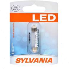 Xenon Lamps Sylvania SYLED 1 Pack 6411SL LED Bulb Dome Courtesy Engine Trunk Cargo