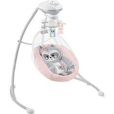 Baby care Fisher-Price Baby Raccoon Swing Pink Dual Motion Baby Swing