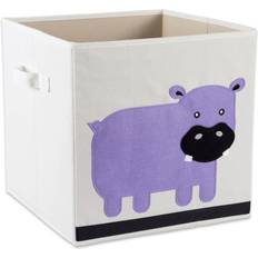 Design Imports Hippo Storage Cube - Purple