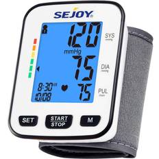 Blood Pressure Monitor, 9-17'' & 13-21'' Extra Large Blood Pressure Cuff  Upper Arm, LED Color Backlit Screen Automatic Digital Blood Pressure  Machine