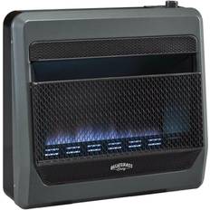 Fireplaces Bluegrass Living Propane Gas Vent Free Blue Flame Gas Space Heater w/Blower & Base Feet, 30000 BTU