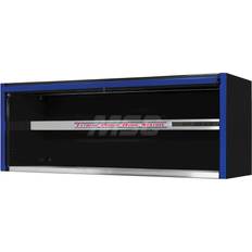 Extreme tools tool box Extreme Tools 72" Black Power Workstation Hutch with Blue