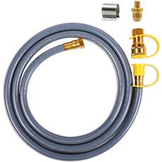 Real Flame Natural Gas Conversion Kit In Grey Grey