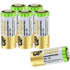 GP Batteries 6 12V Alkaline Batteries Size 23AE Package