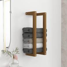 vidaXL Towel Rack Honey Pine