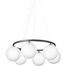 Nuura Miira 6 Circular Rock Grey/Opal Taklampe