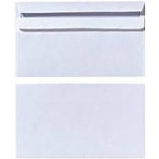 Herlitz 00764787, DL (110 x 220 mm) Hvid, Papir, 100 stk