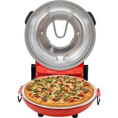 Courant Pizza Maker 12 inch Pizzas Machine, Newly improved Cool-touch  Handle Non-Stick plates Pizza oven & Calzone Maker, Electric Countertop  Oven for