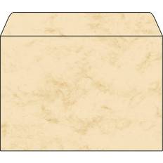 Sigel DU203 Marbled envelopes, C5, 90 gsm, beige, 25 pcs