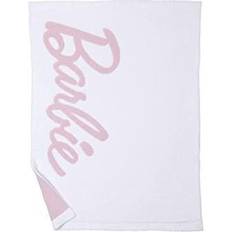 Barefoot Dreams CozyChic in The Wild Baby Blanket, Dusty Rose/Cream