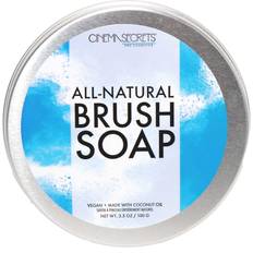 Cinema Secrets All-natural Solid Brush Soap With Scrubber • Price »