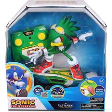 Sonic Jet R/C Skateboard with Turbo Boost Green/Red/Yellow One-Size