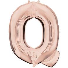 Anagram 89769 37 in. Letter Q Rose Gold Balloon