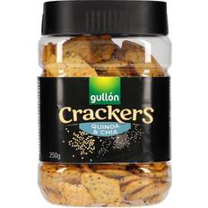 Brød, Kjeks og Knekkebrød Gullon Crackers Quinoa & Chia 250g