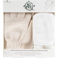 Peelinghandschuhe So Eco Exfoliating Gloves and Facial Buffing Pads 4