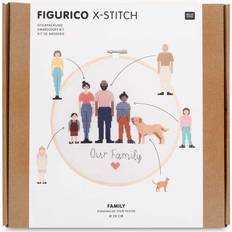 Rico Design Our Family Cross Stitch Kit