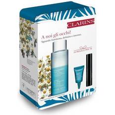 Clarins Sminkefjerning Clarins SET (INSTANT EYE MAKE-UP REMOVER 125ML TOTAL EYE HYDRATE 3ML MASCARA 3ML)