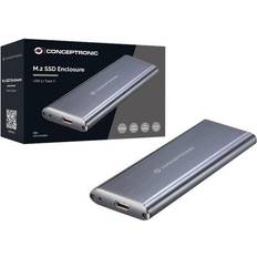 Harddiskkabinetter Conceptronic lagringspakning M.2 Card USB 3.1 (Gen 2)