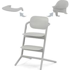 Barnestoler på salg Cybex Lemo 3-in-1 Højstol Inkl. Babysæt & Bakke, Suede Grey