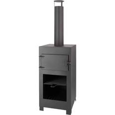 Pizza oven accessories Esschert Design Fireplace with Pizza Oven