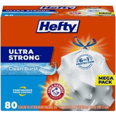 Hefty Ultra Strong Scented Tall White Kitchen Bags 49.21L