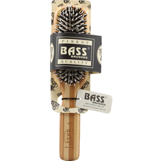 Bass 81 Dark Bamboo  Oval Style Body Brush with Natural Bristles