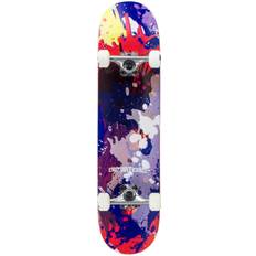 Enuff Skateboards Enuff Splat Red/blue 7.75inch Complete Skateboard