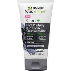 Garnier SkinActive Clean+ Pore Purifying Charcoal Face Wash & Mask 5.1fl oz