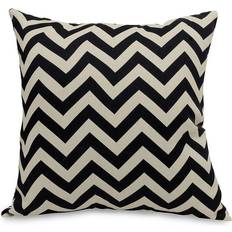 Majestic Home Goods Coral Extra Throw Pillow; Black