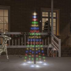 Fahnenmast-Beleuchtung vidaXL Colourful, 108 Christmas Tree on Fahnenmast-Beleuchtung