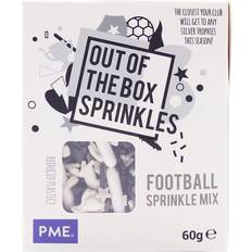 Bakeutstyr PME Multicoloured Out of the Box Sprinkles 60g Kakepynt