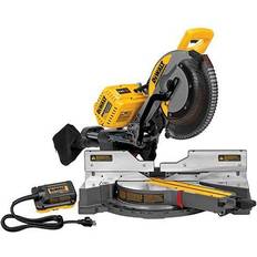 Dewalt Battery Miter Saws Dewalt 120V MAX Flexvolt 12" Sliding Miter Saw with Wall Adapter (Bare Tool)