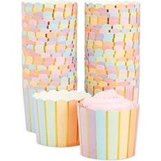 Muffin Cases 50 Pack Rainbow Muffin Case