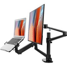 TV Accessories viozon and Laptop Mount 2-in-1 Arm Desk Stand