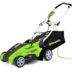 Foldable Handle Lawn Mowers Greenworks GW25142 Mains Powered Mower