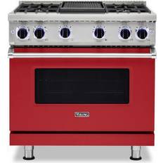 Viking VGR73624GSMLP 36" Professional Liquid Propane Range Red