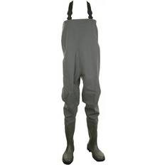 Dunlop (7) PVC CHEST WADER All Sizes (388VP) Green