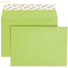Versandverpackungen reduziert Elco C6"Cellozip Color" kuvert ljusgrön (paket med 25)