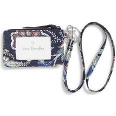 Vera Bradley Women's Cotton RFID Wristlet Java Navy Camo 