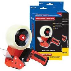 Packing Tapes on sale Bazic Products Packing Tape Dispenser, Red, 2/Bundle (BAZ991-2) Quill Red